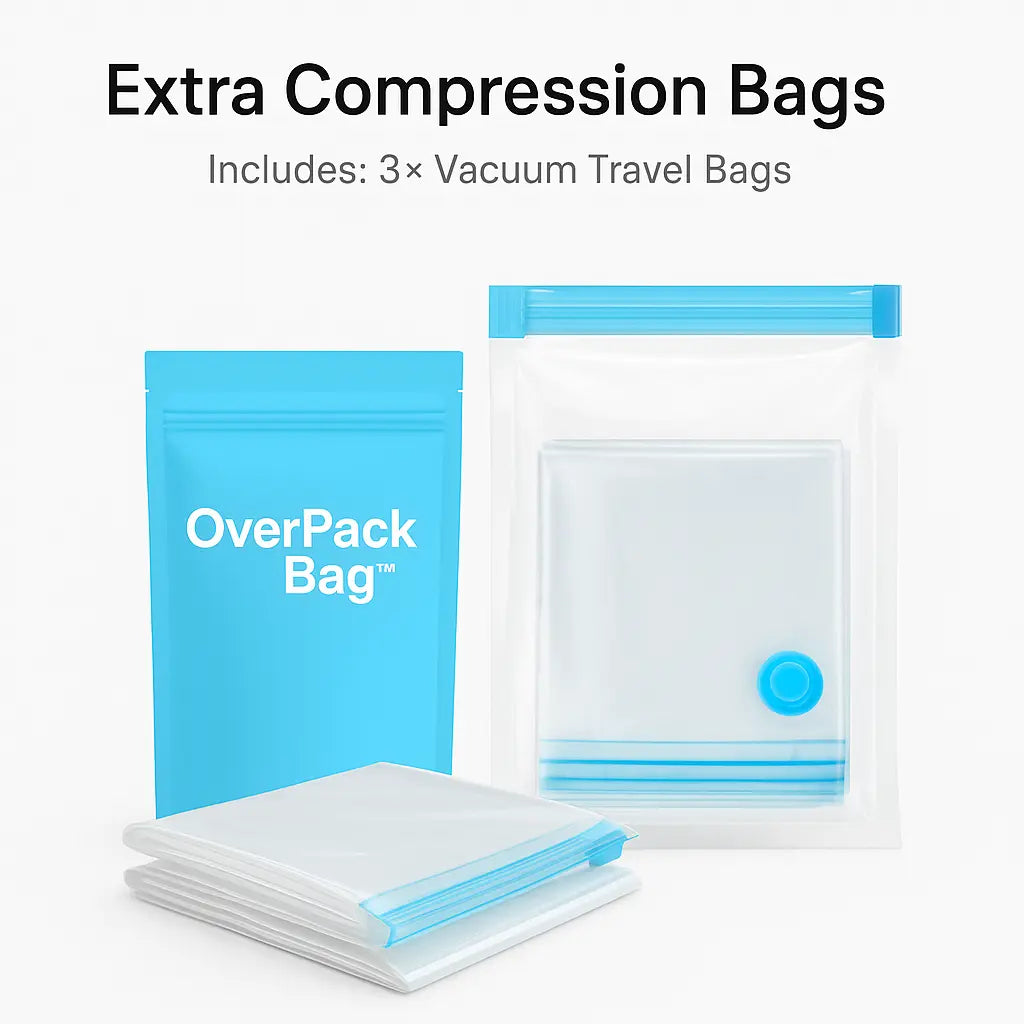 Extra Compression Bags – Pack Even More OverPackBag™